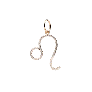 14k Leo Charm