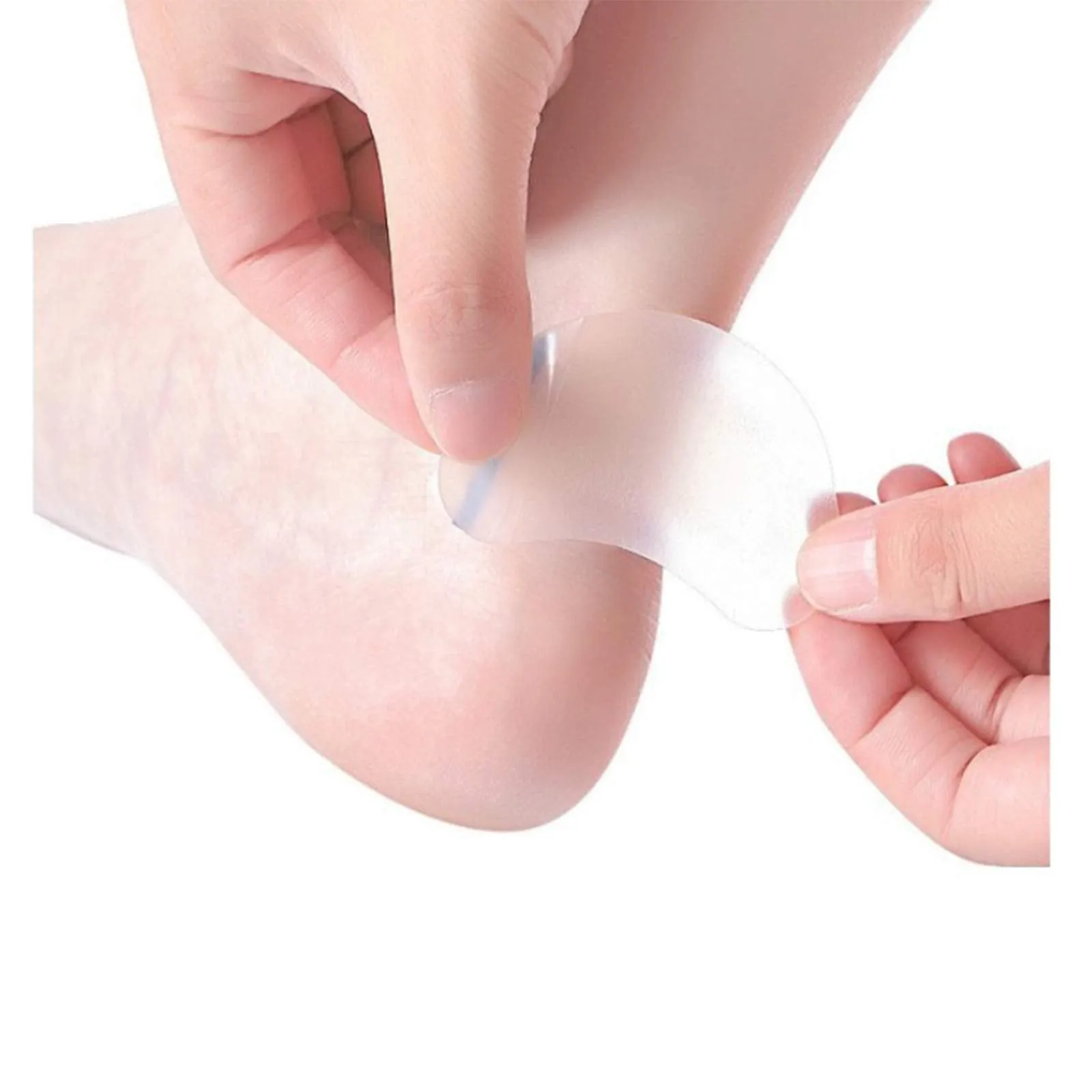 16Pcs Invisible Blister Plasters Bandages Hydrocolloid Gel Dressing Blister Cushion Pads Gel Blister Guard Blister Prevention Patches Waterproof Blister Protector Hydro Seal Band Aid for Heel Foot Toe 16pcs