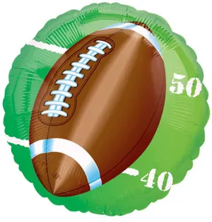 18" Football Mylar Balloon #197