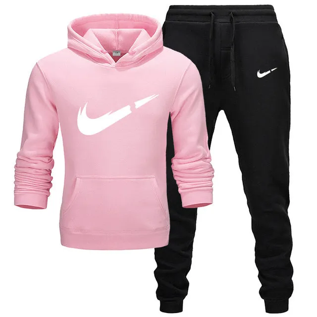 2019 New Fashion Hoodies Men Sport suit Nike JUST BREAK IT Sweatshirt  Sweatpants Suits Casual Long Sleeve Pullover Hoodie clothing