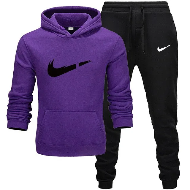 2019 New Fashion Hoodies Men Sport suit Nike JUST BREAK IT Sweatshirt  Sweatpants Suits Casual Long Sleeve Pullover Hoodie clothing