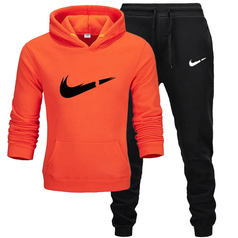 2019 New Fashion Hoodies Men Sport suit Nike JUST BREAK IT Sweatshirt  Sweatpants Suits Casual Long Sleeve Pullover Hoodie clothing