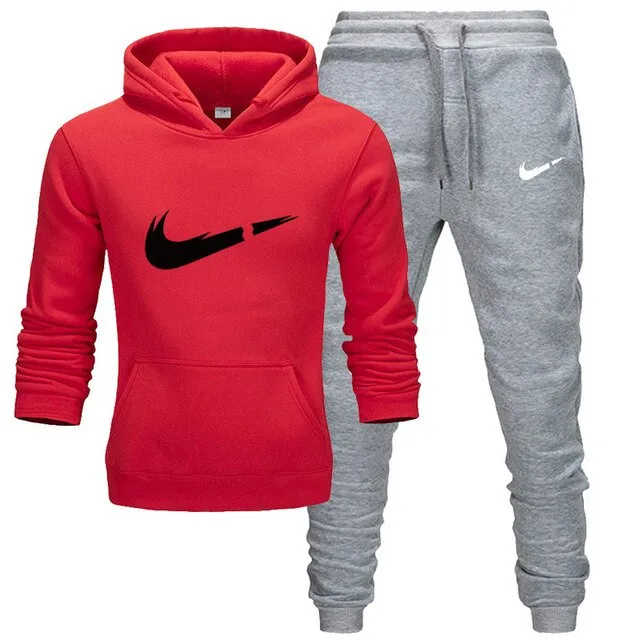 2019 New Fashion Hoodies Men Sport suit Nike JUST BREAK IT Sweatshirt  Sweatpants Suits Casual Long Sleeve Pullover Hoodie clothing