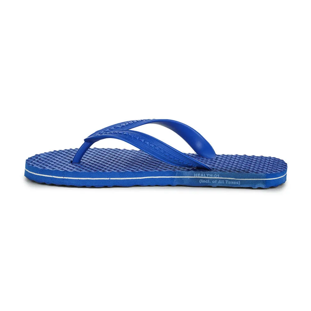 A-HA Casual Blue Flip Flop For Men HEALTH-1 By Liberty