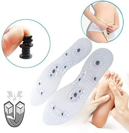 Acupressure Magnetic Shoe Insole with copper rings