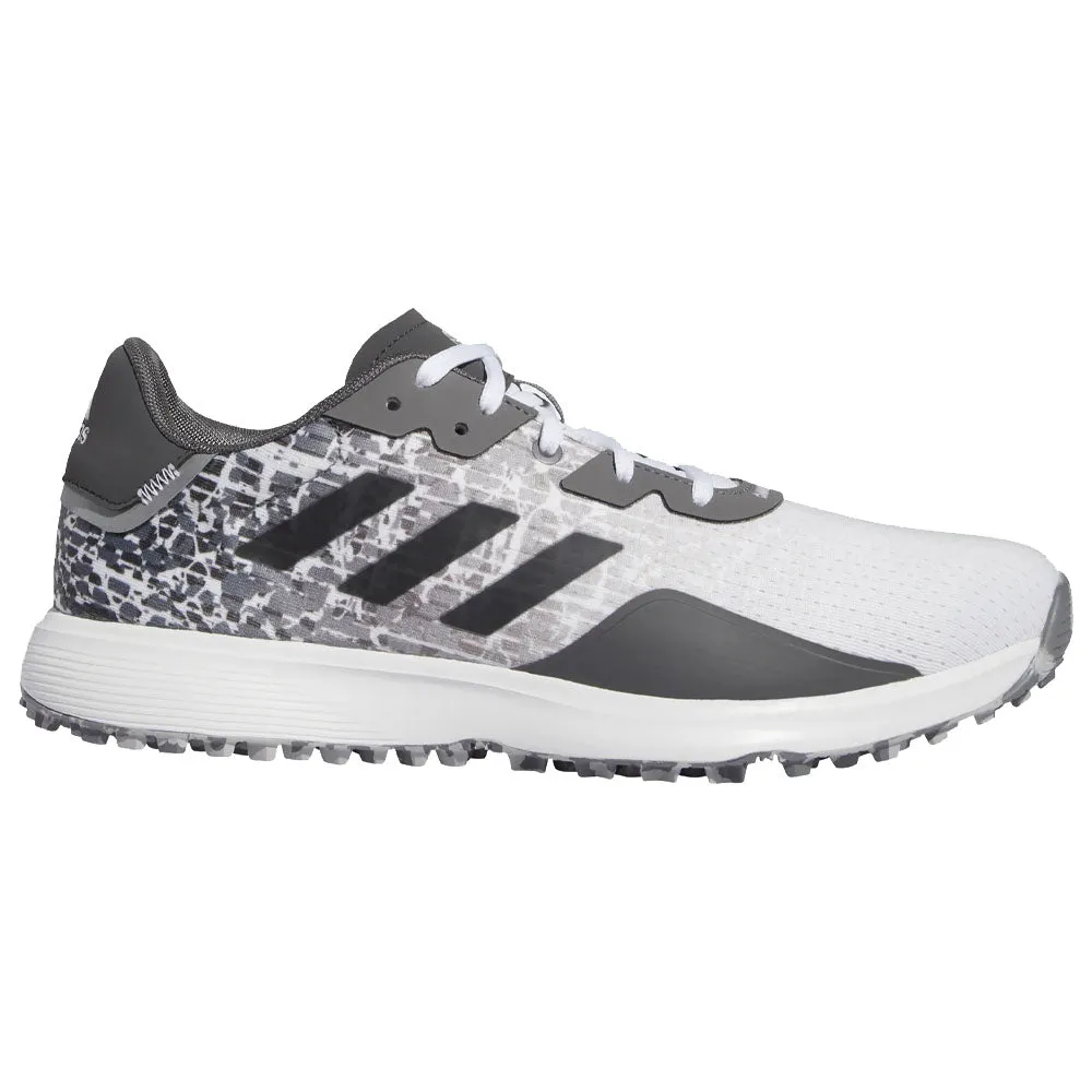 adidas S2G Waterproof Spikeless Shoes - White/Grey Four/Grey Six