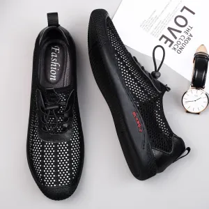 Advbridge Summer new Casual Men Shoes Outdoor Water Sneakers Men Breathable Soft Walking Shoes Slip-on Men Loafers Lightweight Beach shoes