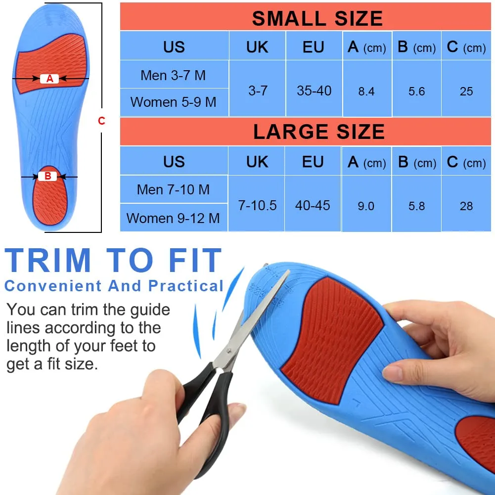 Ailaka Height Increase Insoles for Men Women - 1 Pair PU Shoes Lifts Elastic Shock Absorbing Sports Shoe Insoles Height Increase, Heel Lifts for Men Women Shoes Inserts Heel Height: 3.5 Cm 9-12 M US Women/7-10 M US Men