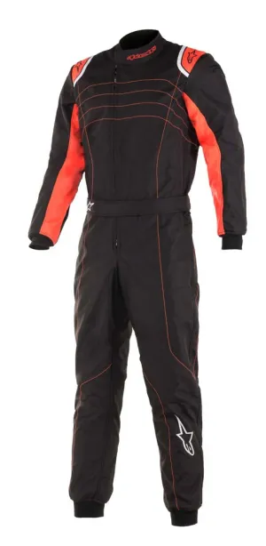 ALPINESTARS 3356019_1030_48 KMX-9 v2 SUIT, black/red, size 48