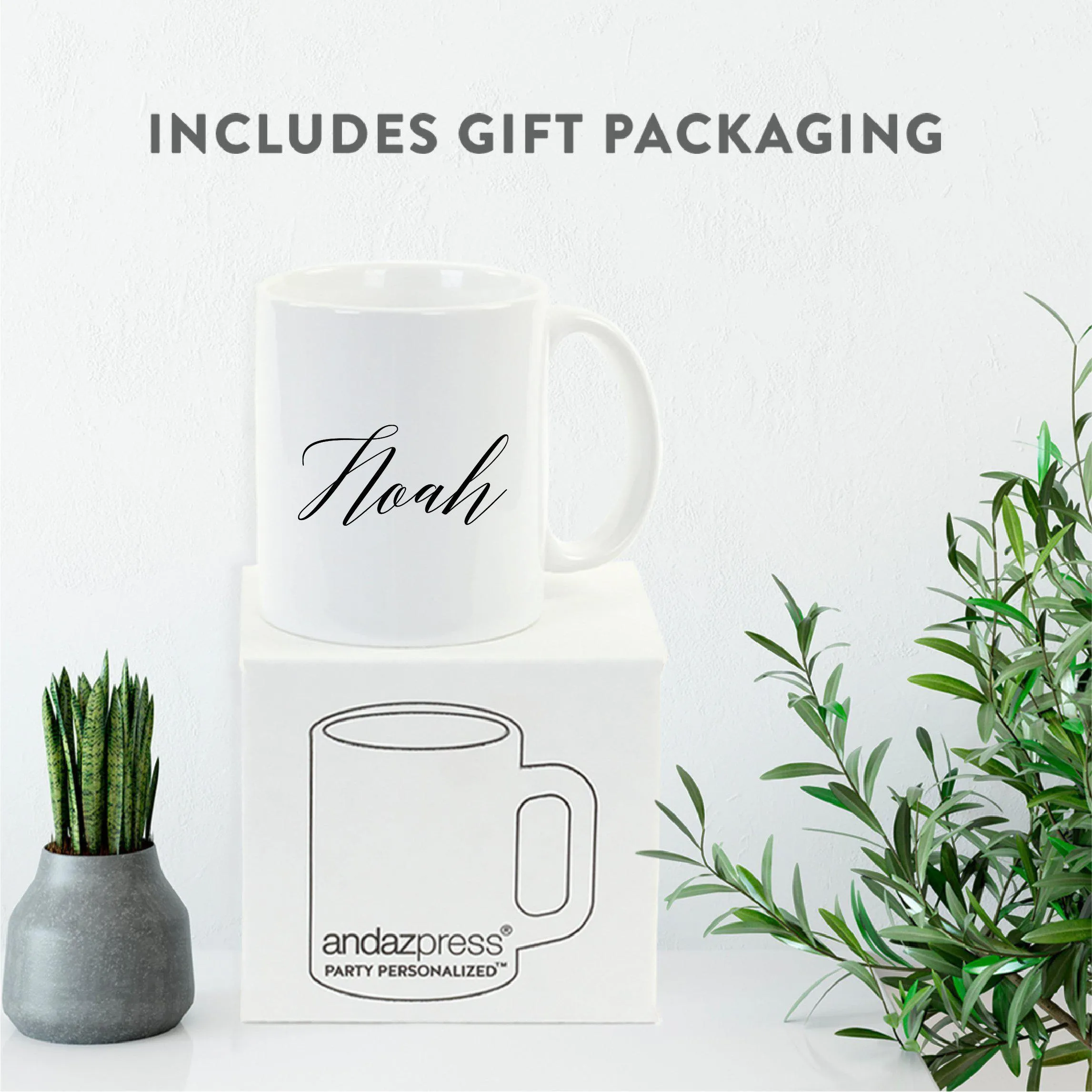 Andaz Press 11oz Personalized Unique Text Coffee Mug