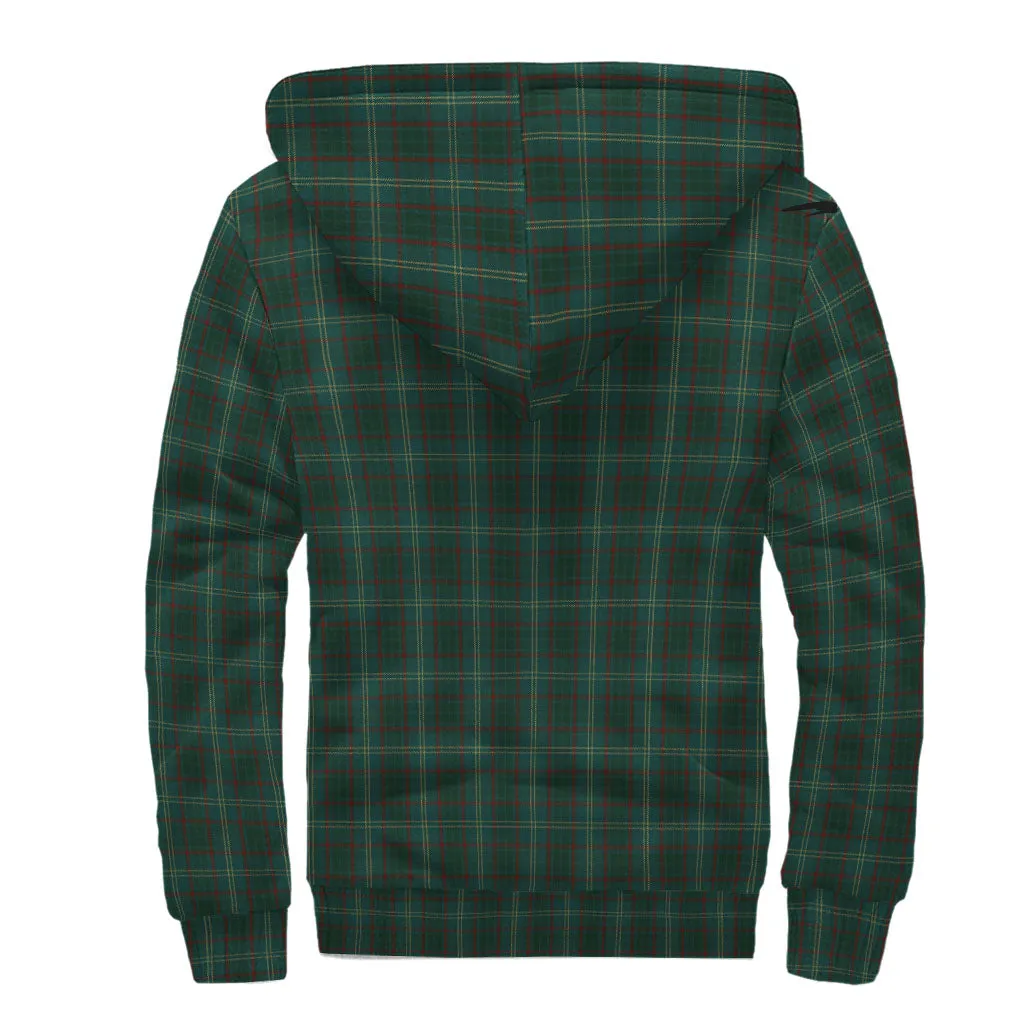 Armagh County Ireland Tartan Sherpa Hoodie