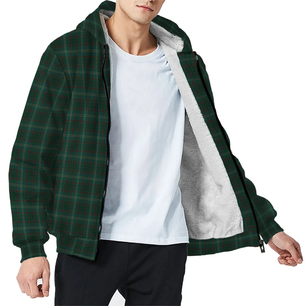 Armagh County Ireland Tartan Sherpa Hoodie