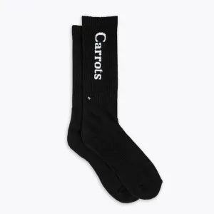 Arvin Goods x Carrots Long Crew Sock - Black