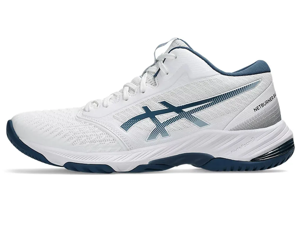 Asics Netburner Ballistic FF MT 3 Men White/Vintage Indigo