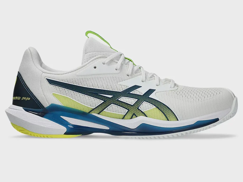 Asics Solution Speed FF 3 Clay Men White/Mako Blue