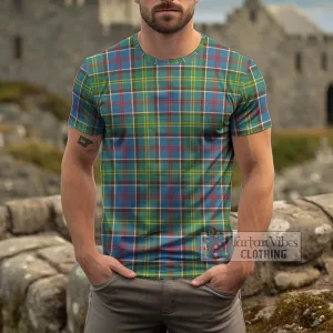 Ayrshire District Tartan Cotton T-Shirt