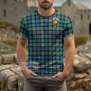 Bailey Ancient Tartan Cotton T-Shirt with Family Crest