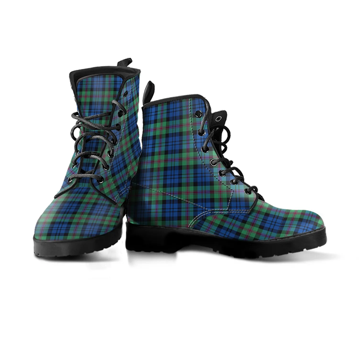 Baird Ancient Tartan Leather Boots