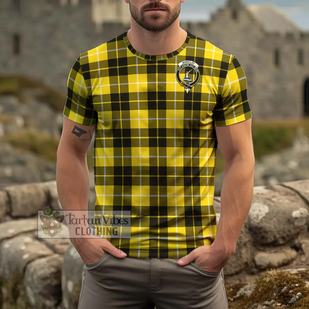 Barclay Dress Modern Tartan Cotton T-Shirt with Family Crest