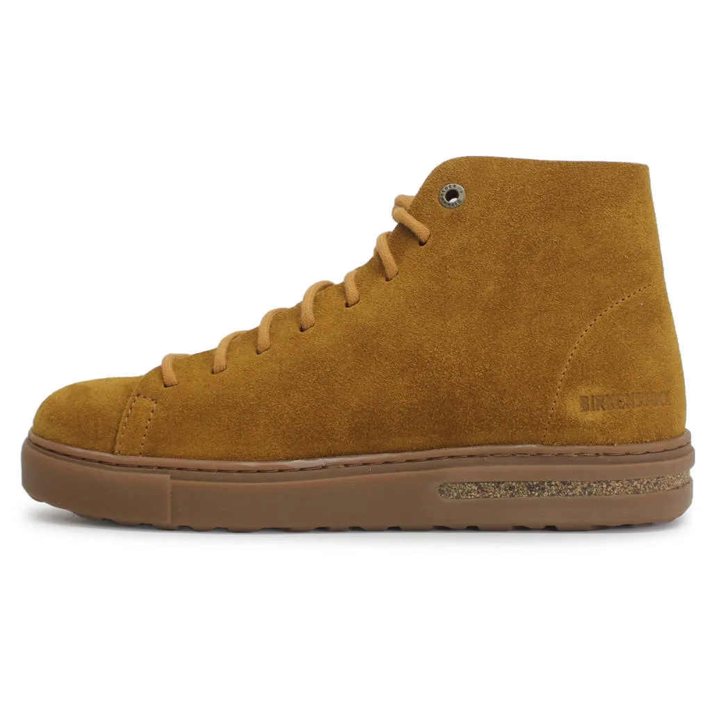 Bend Mid Decon Nubuck Leather Unisex High Top Trainers