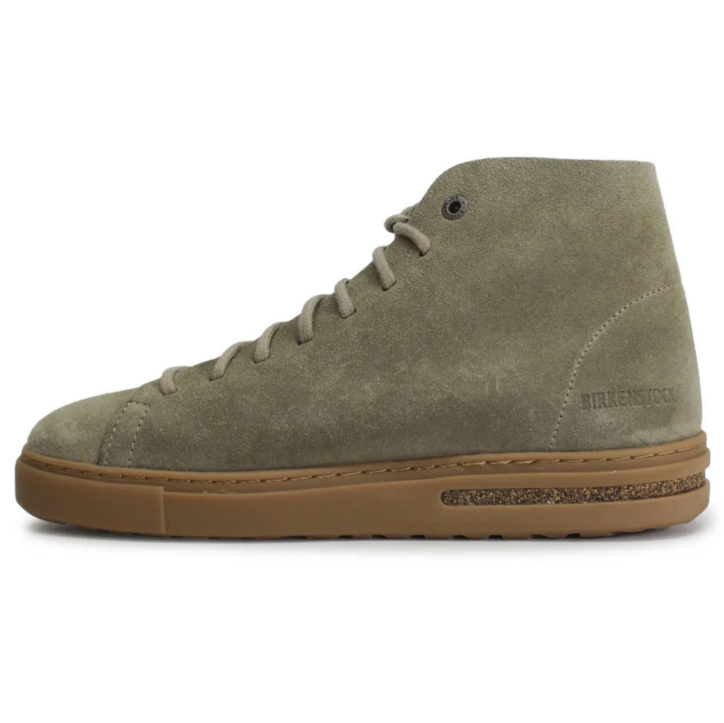 Bend Mid Decon Nubuck Leather Unisex High Top Trainers