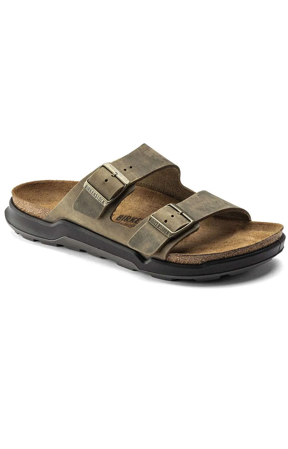 Birkenstock Arizona CT Sandals - Faded Khaki Comfort Edition