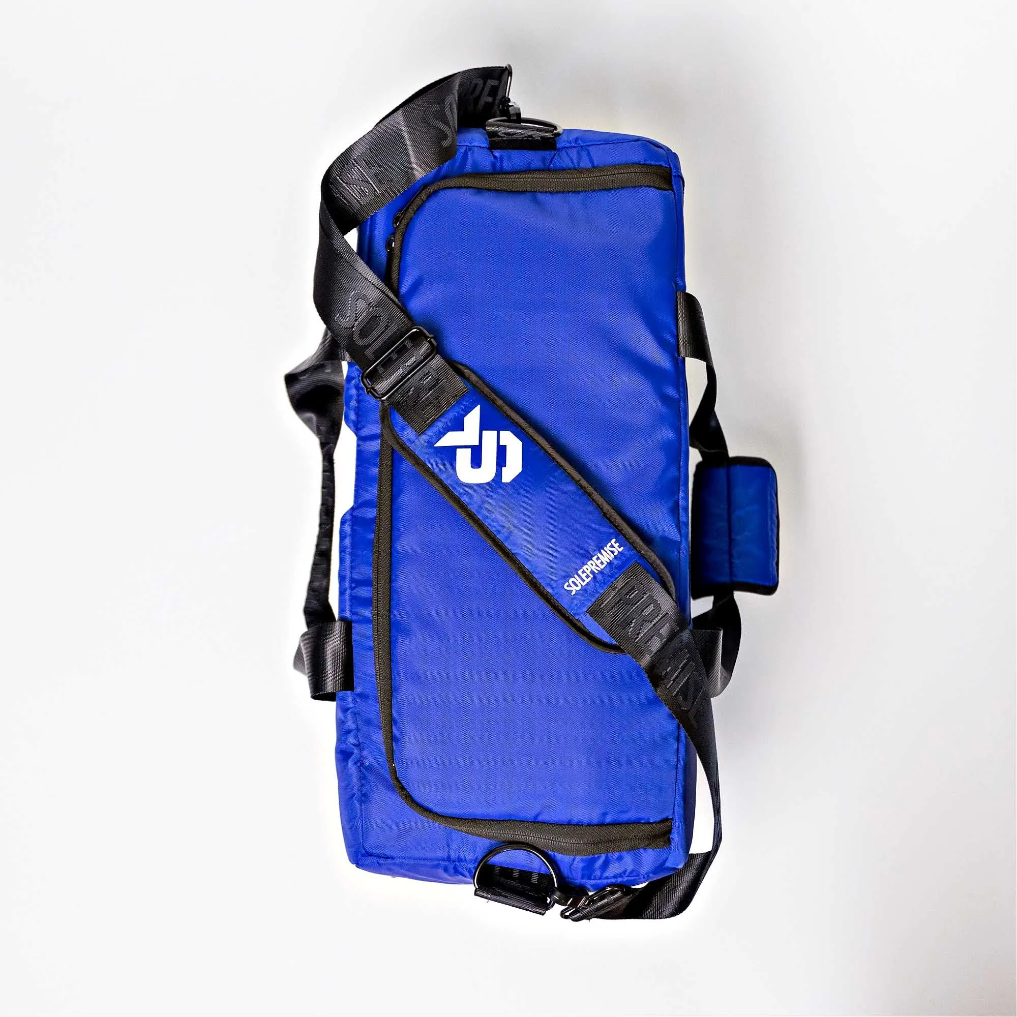 Blue Sneaker Duffle Bag