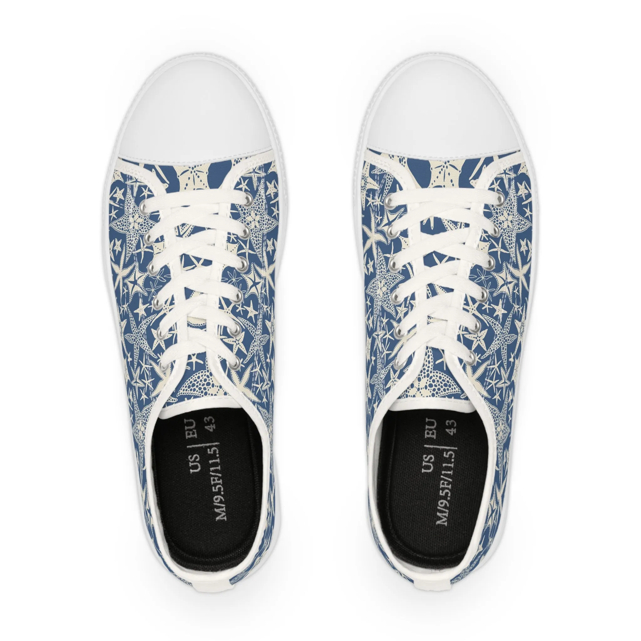 Blue Starfish Men's Low Top Sneakers