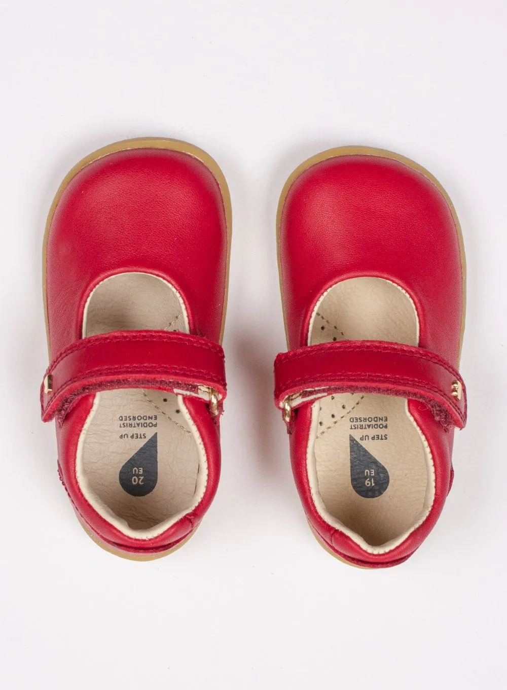 Bobux Delight Shoe in Red