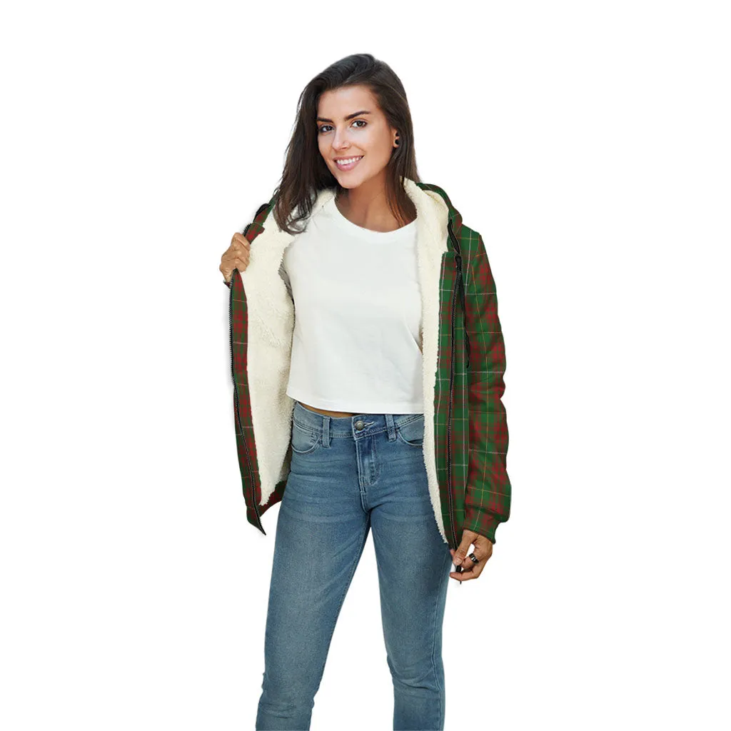 Bruce Hunting Tartan Sherpa Hoodie