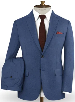 Caccioppoli Dapper Dandy Tavino Persian Blue Wool Suit