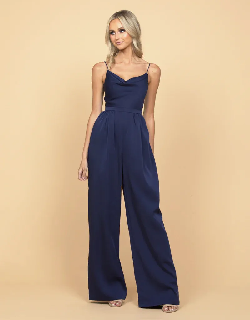 Carlee Cowl Neck Jumpsuit