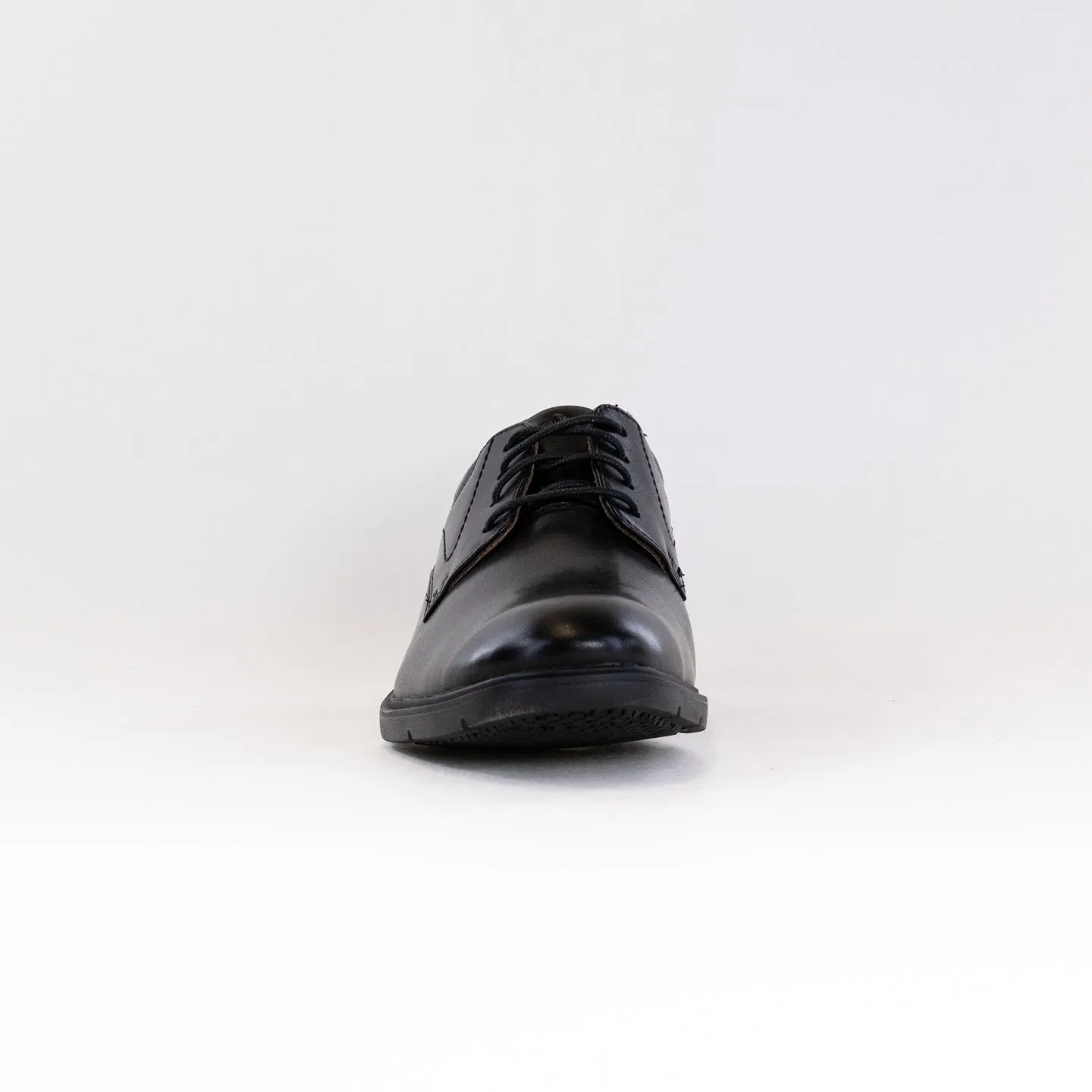 Clarks Eldredge Plain Toe Oxford (Men's) - Black Leather