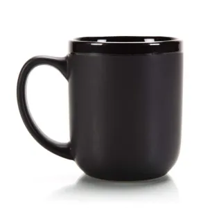 Classic "New School" Black Shaving Mug With Soap