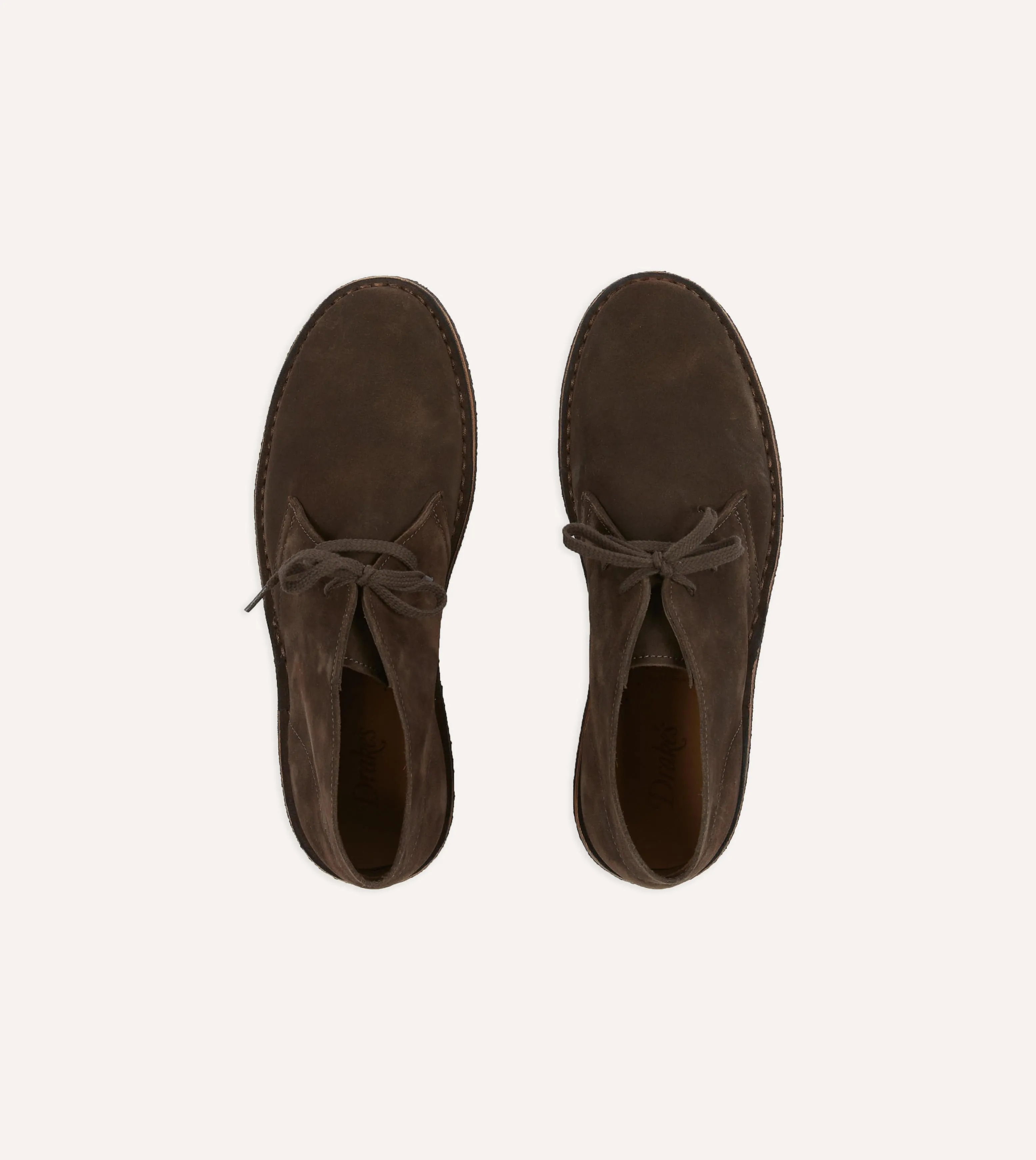 Clifford Desert Boot Dark Brown Suede