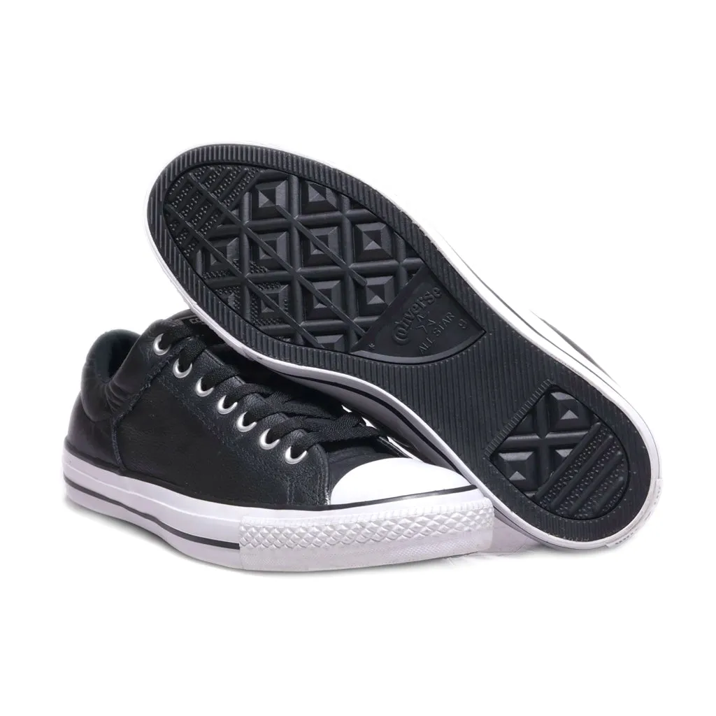 Converse Low-Top Sneakers Leather Black Colour For Men