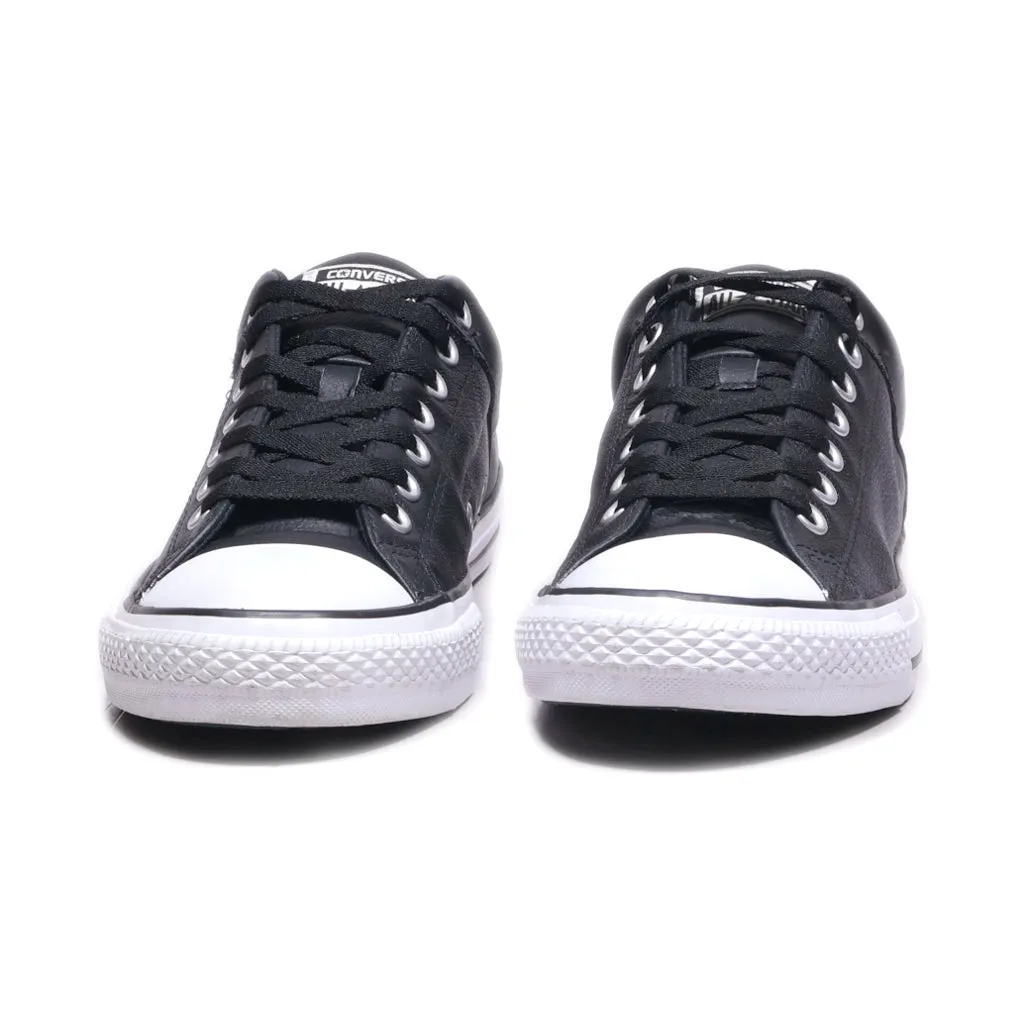 Converse Low-Top Sneakers Leather Black Colour For Men