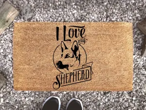 Coolspod- Outdoor Mat- German Shepard Doormat, Dog Lover Gift, Dog Decor, Pet, German Shepard Gifts