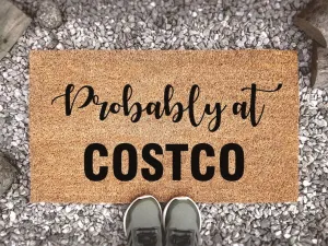 Coolspod- Outdoor Mat- Probably at Costco Coir Doormat, New Home Gift, Funny Gift, Housewarming Gift