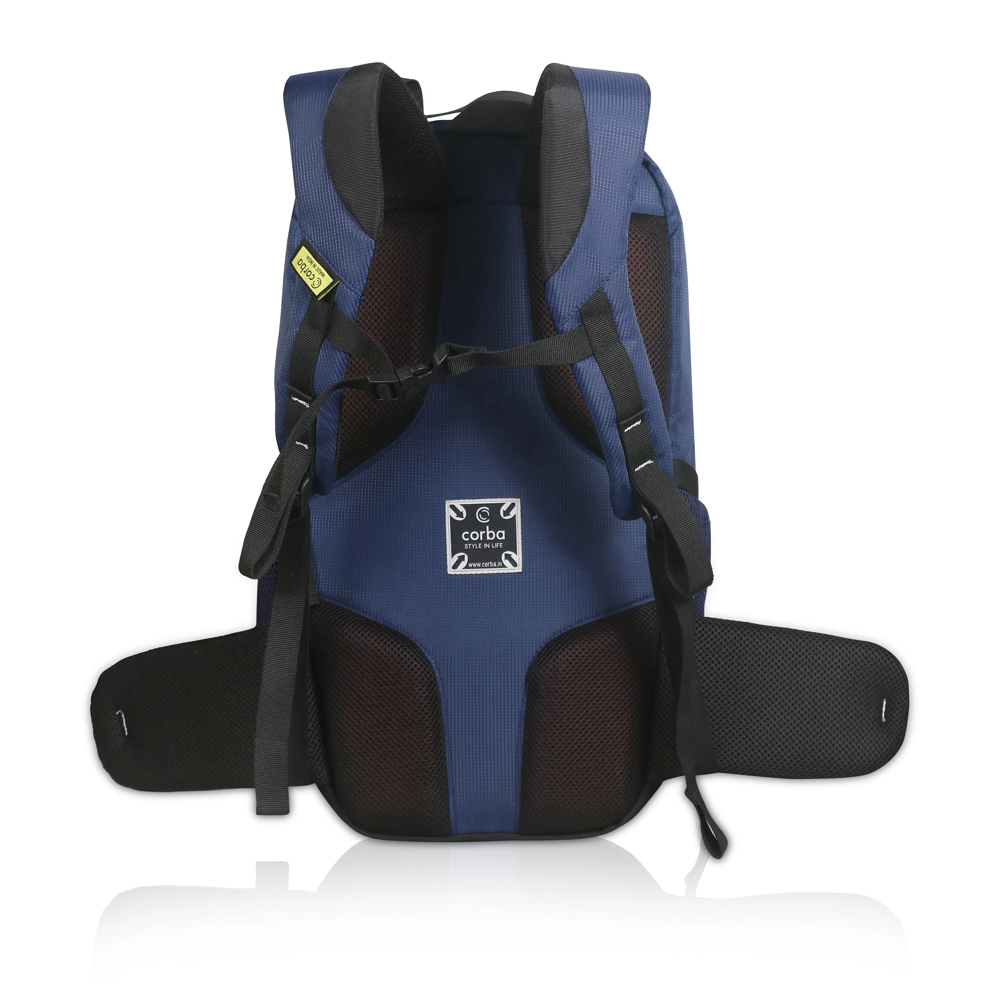 Corba Large 37 L Backpack Adventure Unisex Bag Navy Blue