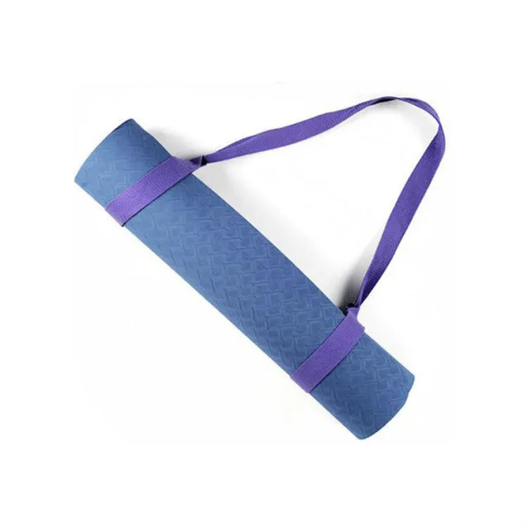 Cotton Rope Yoga Mat Strap Multifunctional Strapping Strap, Color:Sky Blue