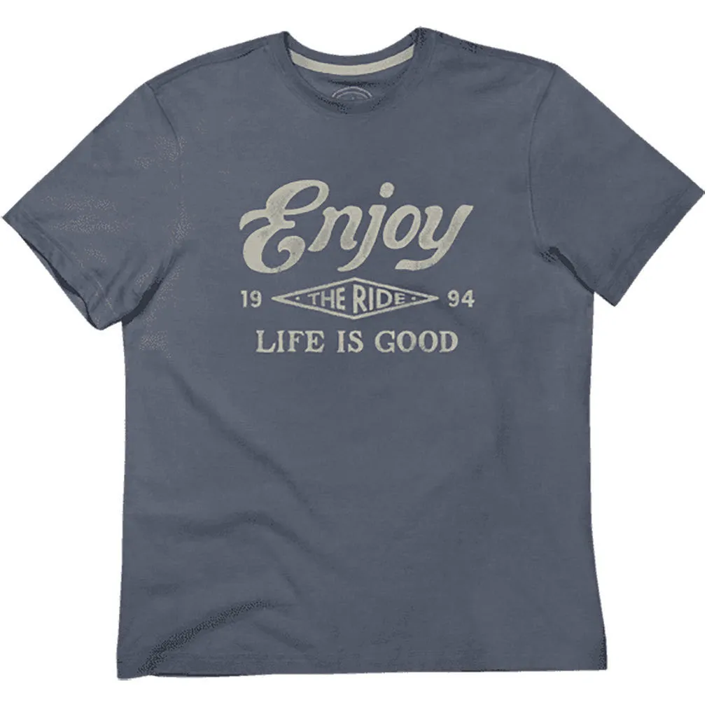 Creamy Enjoy The Ride T-Shirt by Life is good