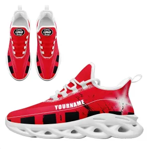 Custom Blue Red Houston Maxsoul Shoes Personalized Sneaker FN003-D020260-12 Custom Online