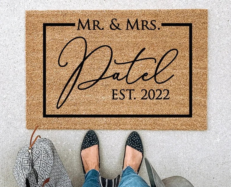 Custom Door Mat, Personalized Doormat, Door Mat, Doormat, Door Mat Personalized, Rug, Customized Doormat, Newlywed Gift