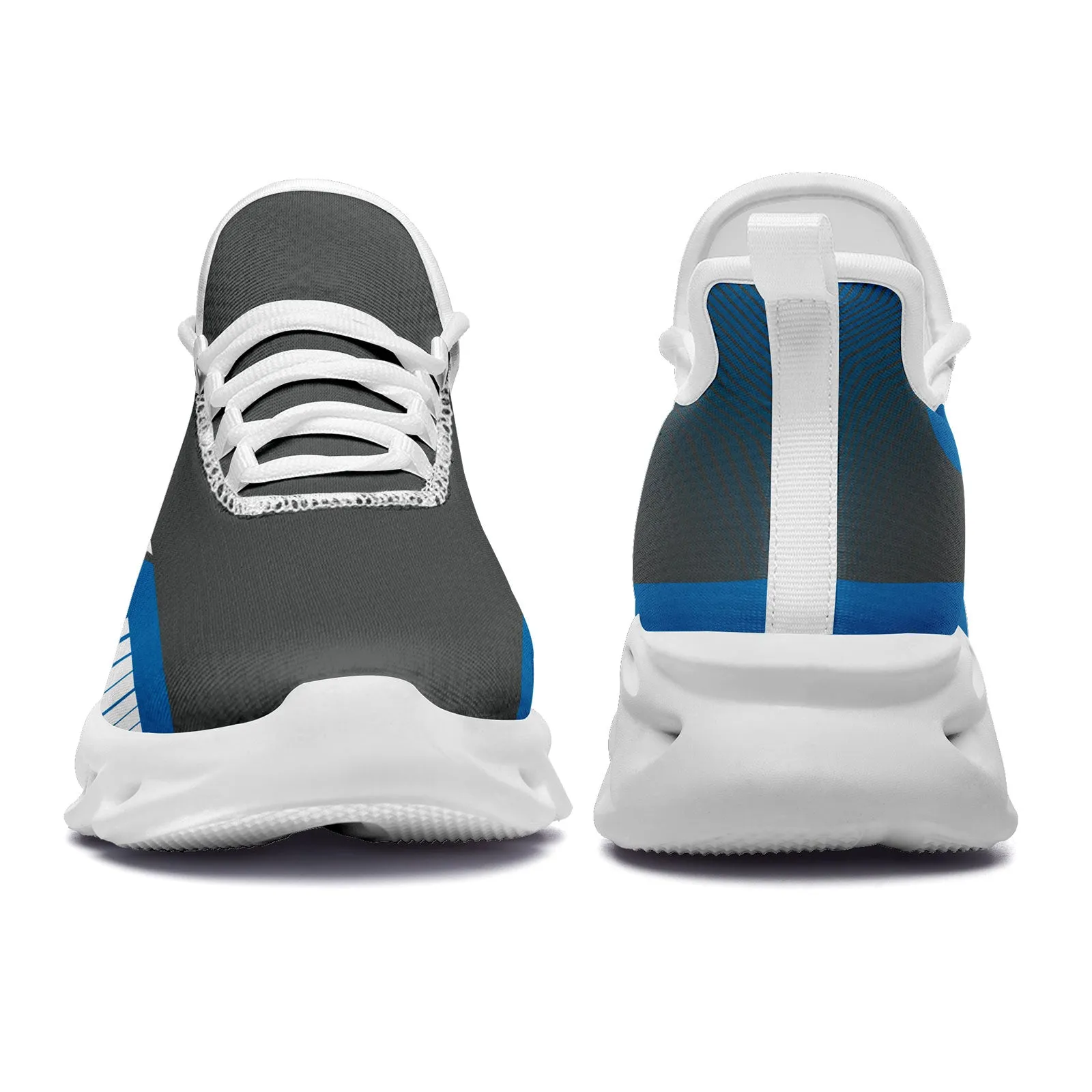 Custom Gray Blue Detroit Maxsoul Shoes Personalized Sneaker FN003-D020325-11