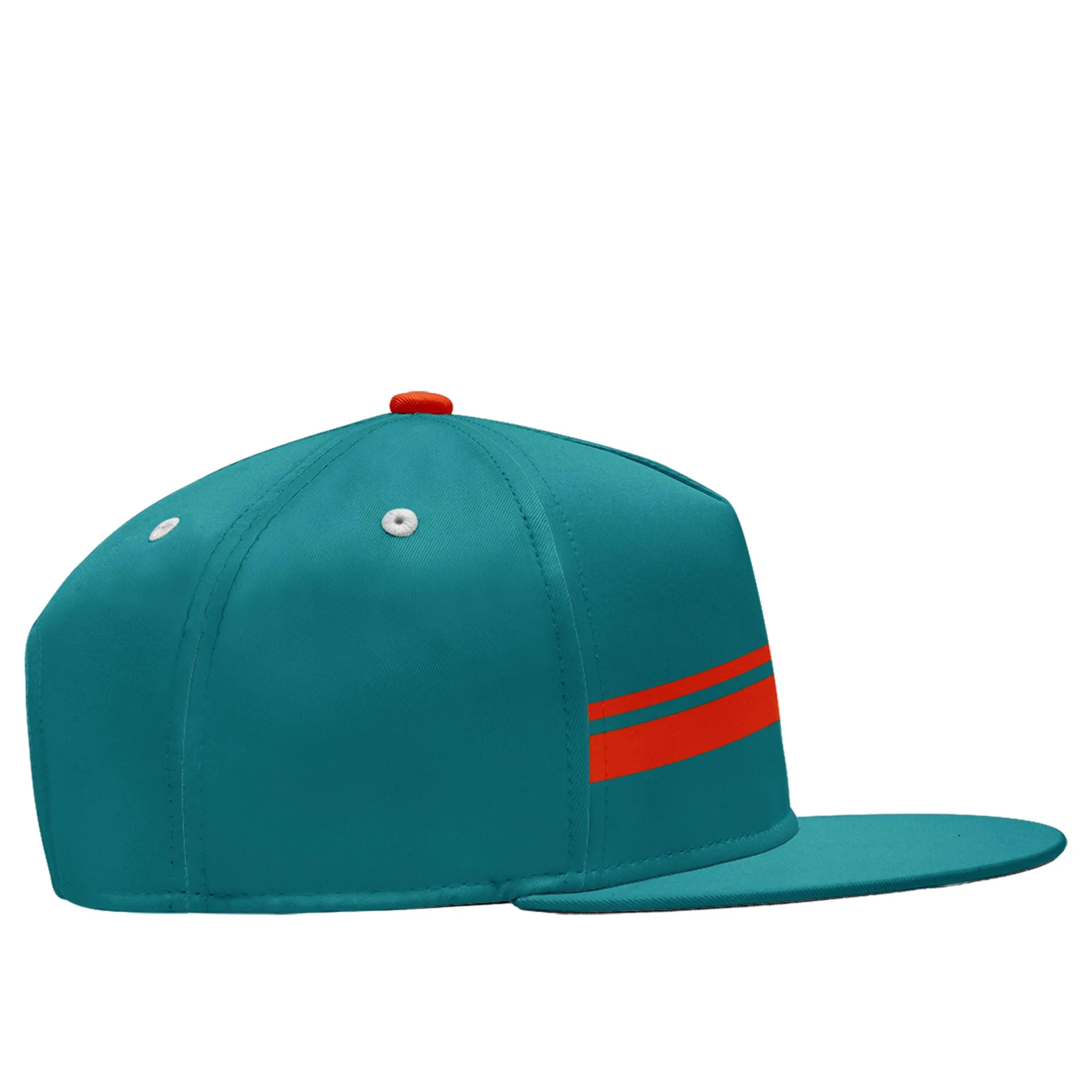 Custom Green Miami Hat Sport Design Cap Stitched Adjustable Personalized PR067B-D020262-24