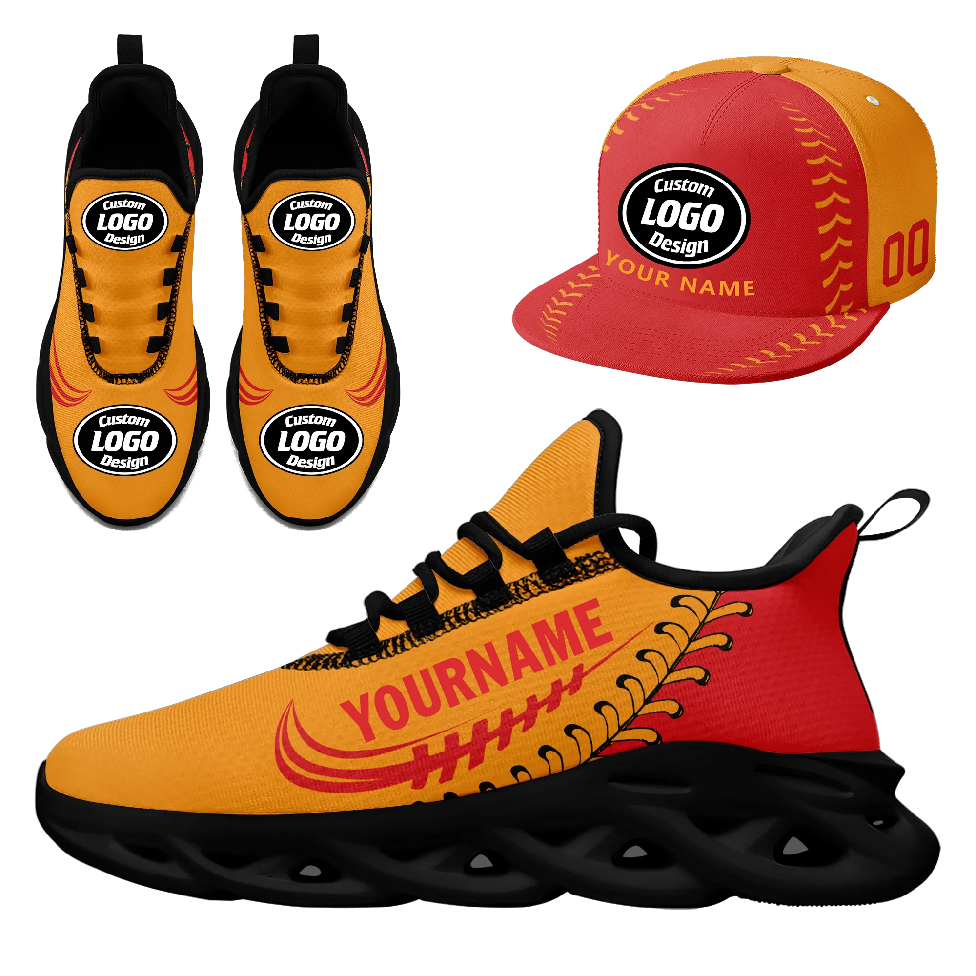 Custom MaxSoul Shoes and Hat Combo Personalized JH-bd0b00ea-ad