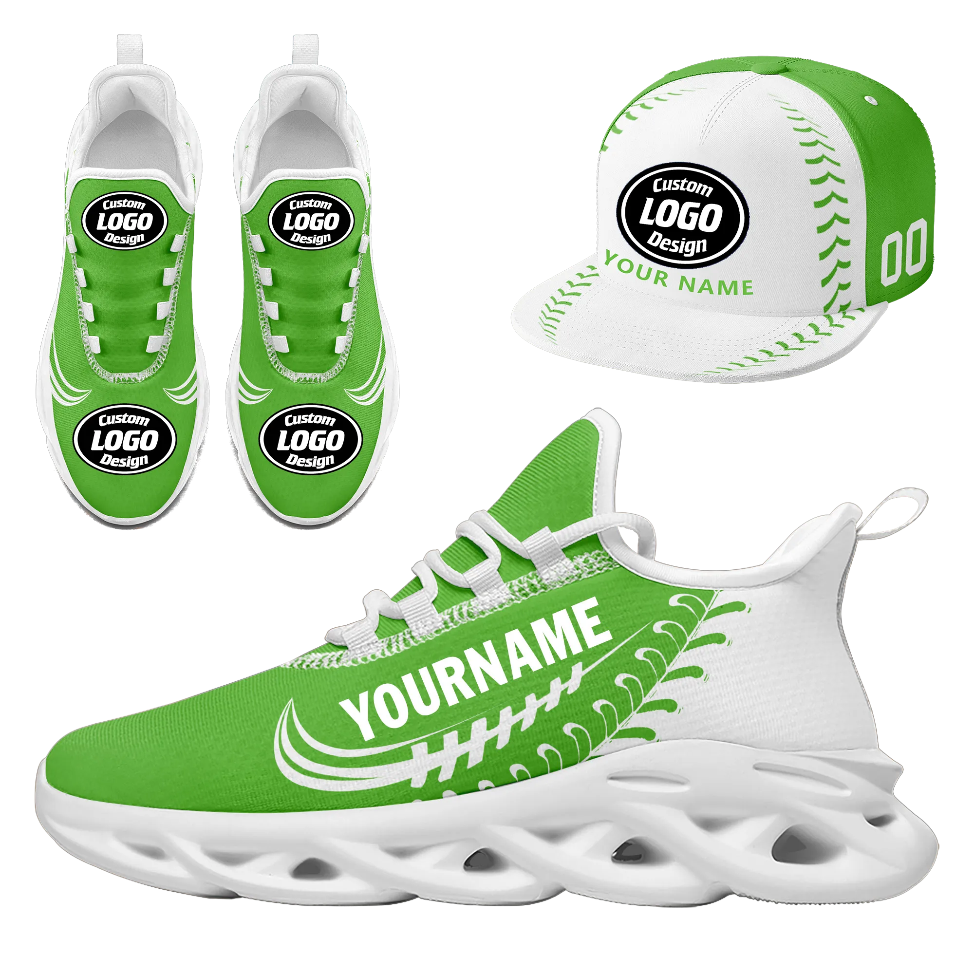 Custom MaxSoul Shoes and Hat Combo Personalized JH-bd0b00ea-be