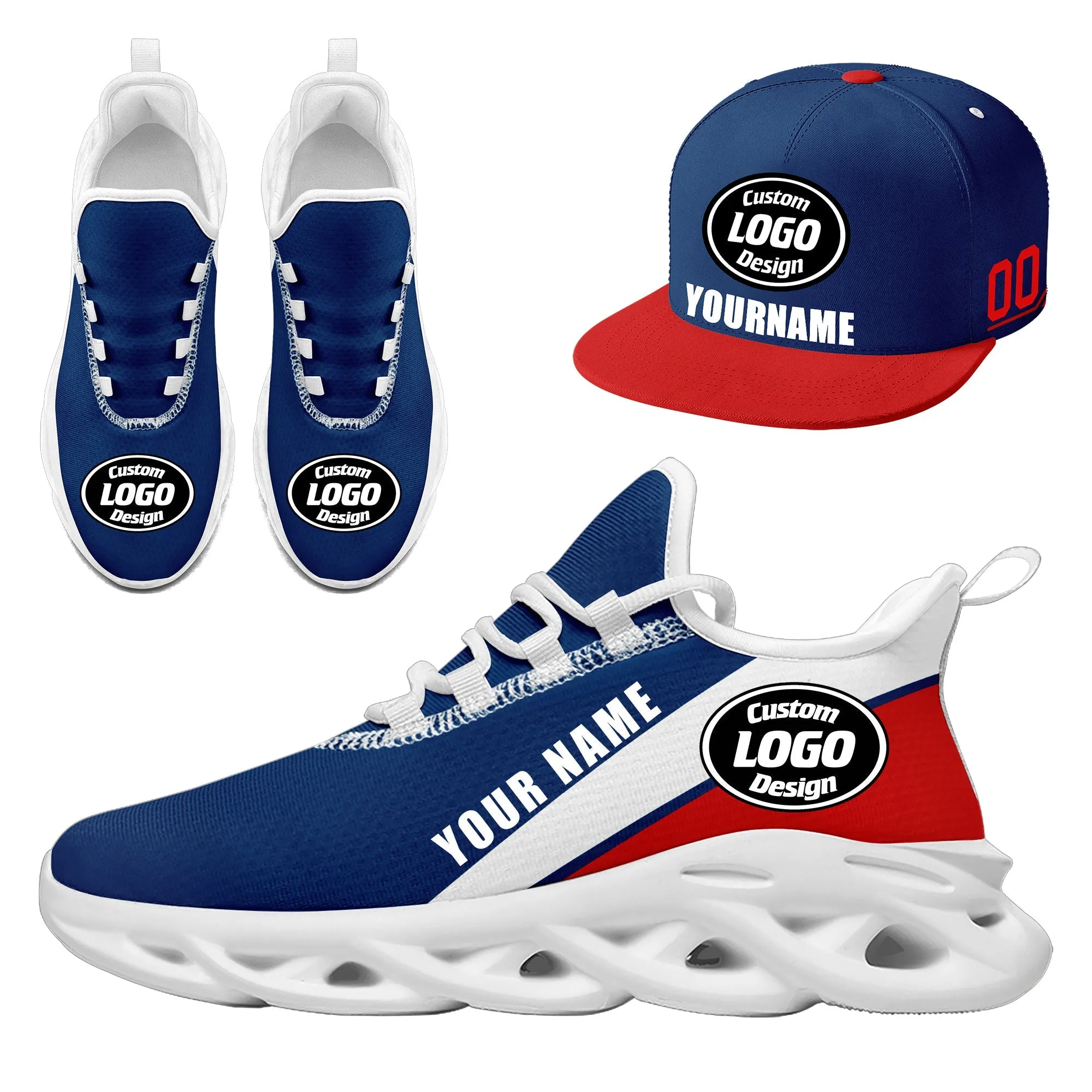 Custom MaxSoul Shoes and Hat Combo Personalized ZH-bd0b007c-f