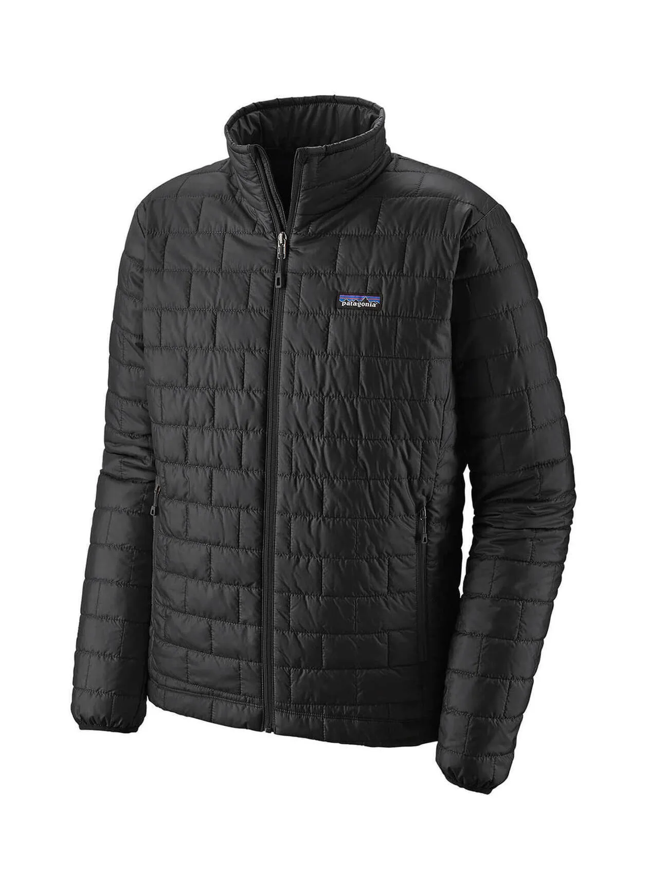 Custom Nurse Jacket | Personalized Patagonia Black Men&#x27;s Nano Puff Jacket 